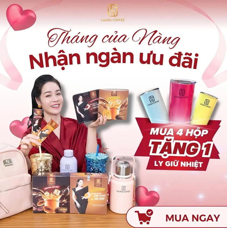 Laura Coffee - Tháng của nàng nhận ngàn ưu đãi