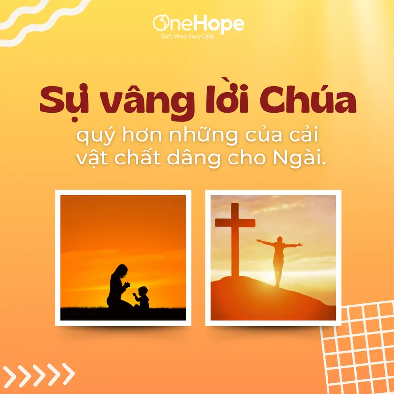 OneHope - Sự vâng lời Chúa