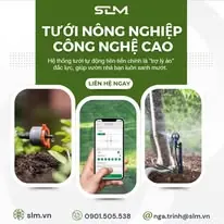 SLM - Tưới nông nghiệp công nghệ cao
